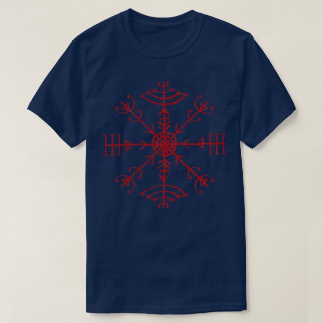 Veldismagn Icelandic Bind Rune Protection Health a T-Shirt (Design vorne)