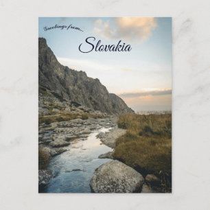 Velicky Bach Hohe Tatra Vysoke Tatry Slowakei Postkarte