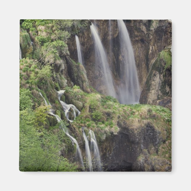 Veliki Slap (Wasserfall) Plitvice Seen National Magnet (Vorne)