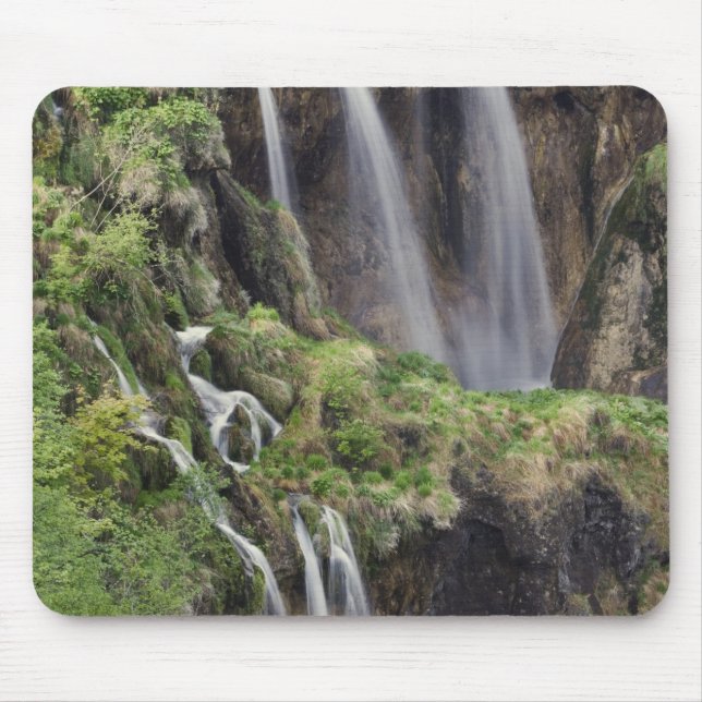 Veliki Slap (Wasserfall) Plitvice Seen National Mousepad (Vorne)