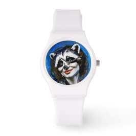 "Velka Teyani" flüstert Raccoon Trickster Armbanduhr