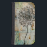 Vellum floral I Galaxy S4 Geldbeutel Hülle<br><div class="desc">floral</div>