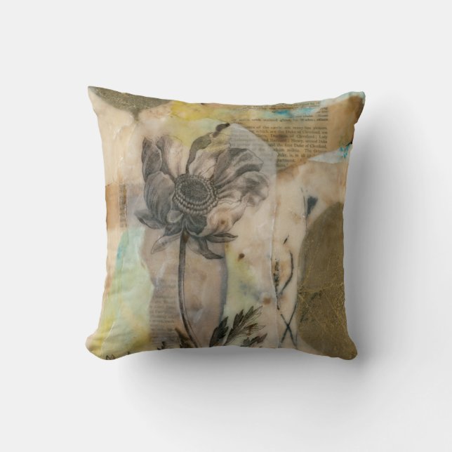 Vellum floral II Kissen (Vorderseite)