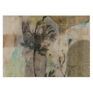 Vellum floral II Schneidebrett