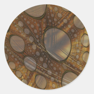 Vellum Runder Aufkleber