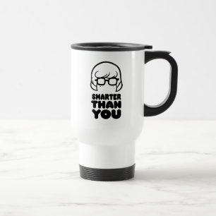 Velma "intelligenter als Sie" Grafik Reisebecher