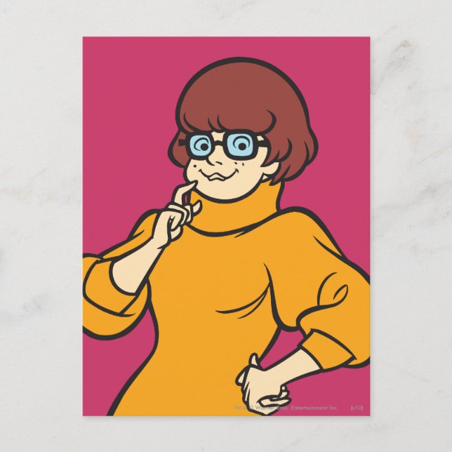 Velma löst den Fall Postkarte (Vorderseite)
