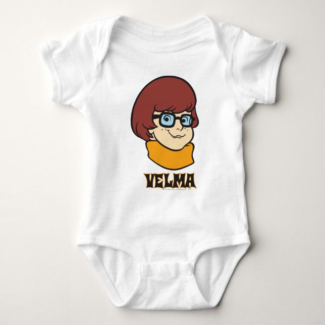 Velma Name Graphic Baby Strampler (Vorderseite)