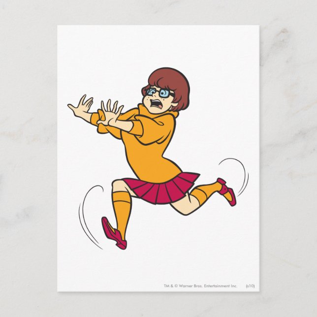 Velma Running Postkarte (Vorderseite)