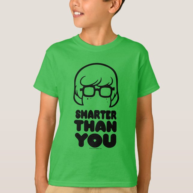 Velma "Smarter Than You" Graphic T-Shirt (Vorderseite)