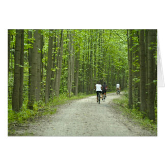 Vélo au parc d'état de l'Ohiopyle