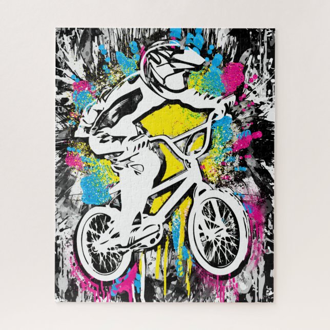 Vélo Bmx Classique - Bmx Freestyle Bmx Puzzle (Vertical)