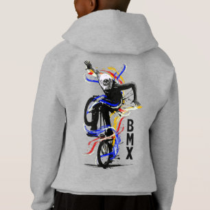 Vélo Bmx Rétro - Sweat - shirt à capuche Flatland 