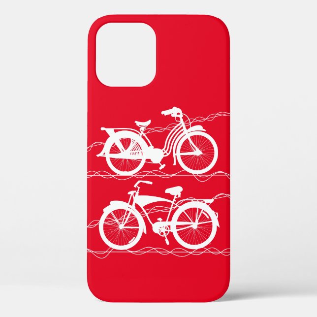 Vélo Coque blanc-Mate coque iphone (Verso)