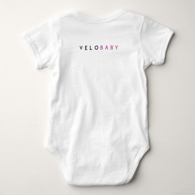 Velo Femmes Baby Strampler (Rückseite)
