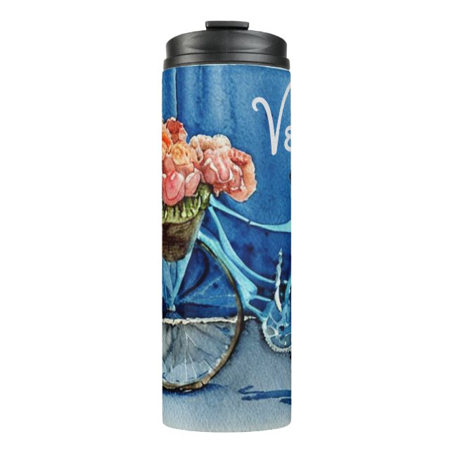 Velo Liebe Cycling Thermosbecher (Vorderseite)