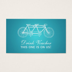 Vélo simple Vélo Tandem Turquoise