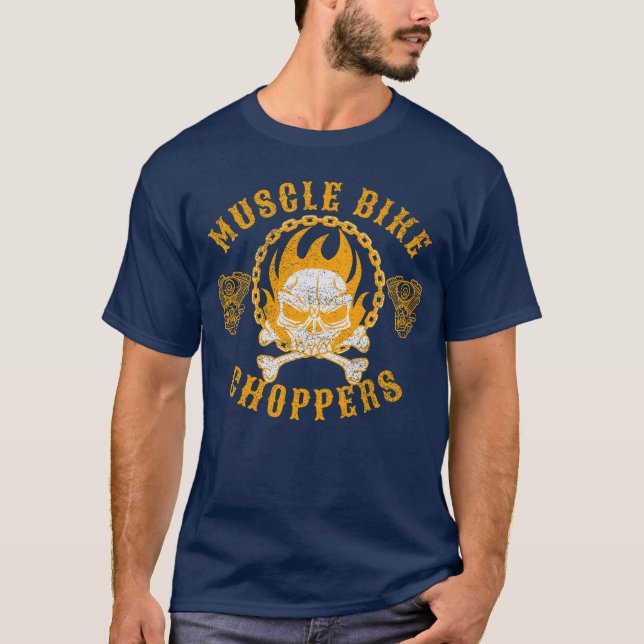 Vélo T-Shirt Muscle Vélo Choppers (Devant)