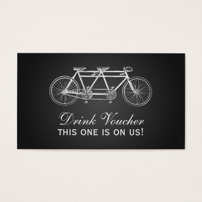 Vélo Tandem Vélo simple Vaisselle Noir (Devant)