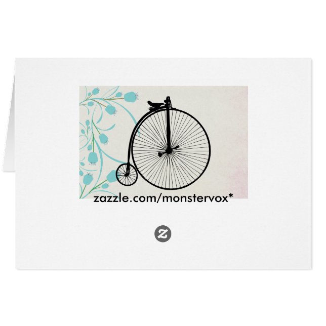 Vélo vintage (Dos Horizontal)