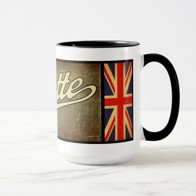 Velocette verwitterte Tasse (Rechts)