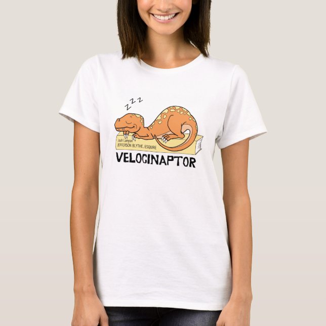Velocinaptor T - Shirt (Farbentwurf) (Vorderseite)