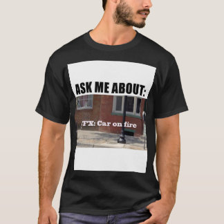 Velocipastor VFXcar on fire Classic T Shirt