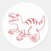 Velociraptor-Aufkleber