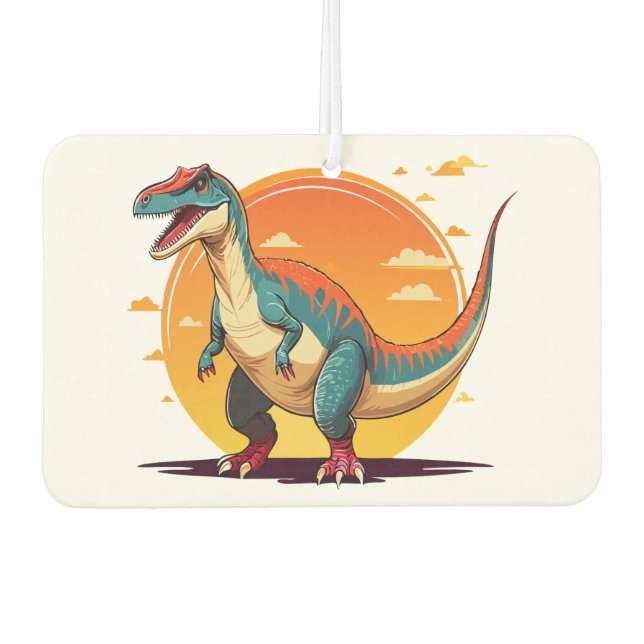 Velociraptor Autolufterfrischer (Vorderseite)