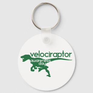Velociraptor Awareness Day Schlüsselanhänger