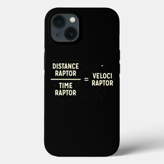 Velociraptor Distanceraptor Timeraptor Dinosaur Ma Case-Mate iPhone Hülle (Rückseite)