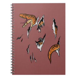 Velociraptor Escape Notizblock
