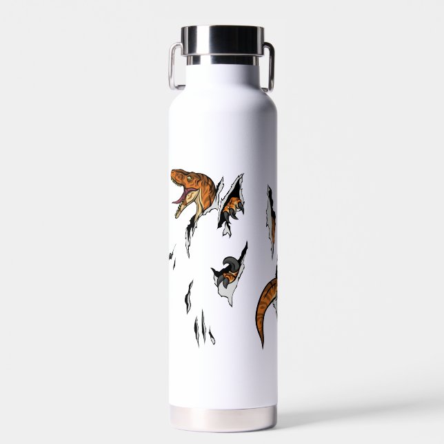 Velociraptor Escape Trinkflasche (Vorne)
