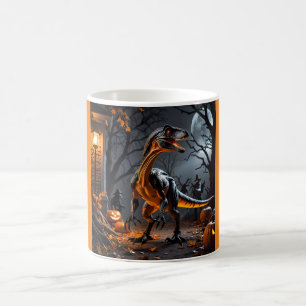 Velociraptor Halloween Kaffeetasse