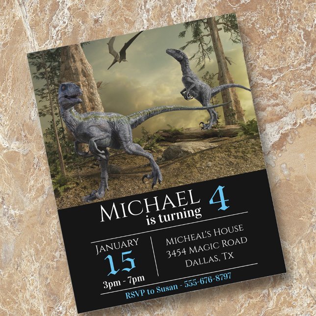 Velociraptor Raptor Birthday (Von Creator hochgeladen)