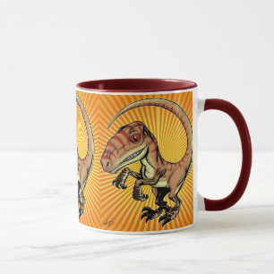 Velociraptor-Raubvogel-Dinosaurier durch Marco D Tasse