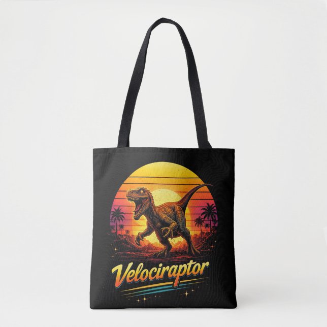 Velociraptor Tasche (Vorderseite)
