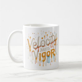 Velocity Meets Vigor Kaffeetasse