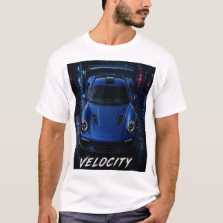 Velocity Redefined Sportwagen Grafik T-Shirt 