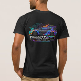 Velocity Shift Vinyl-Wraps & Tint Custom-Grafik T-Shirt