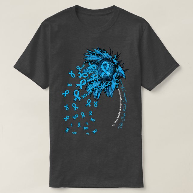 Velodio Facial Syndrome Awareness Sonnenblume Niem T-Shirt (Design vorne)