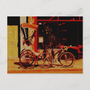 Veloriksha Vintage-Postkarte Postkarte