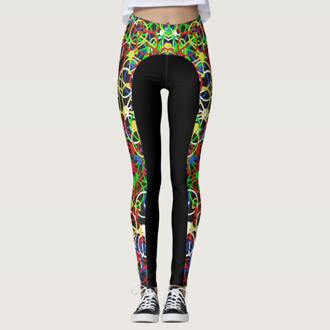 Vélos couleur Lotsa - Leggings cyclistes (Devant)