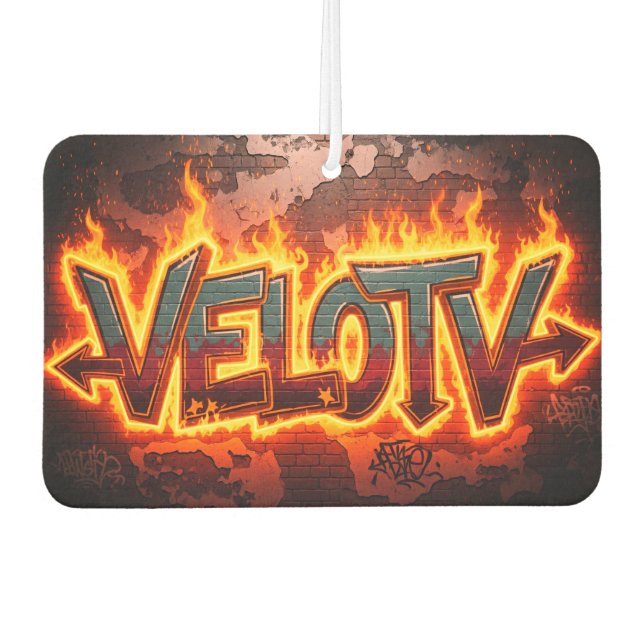 VELOTV AUTO-DUFTFRISCHER AUTO-DUFTFRISCHER AUTOLUFTERFRISCHER (Vorderseite)