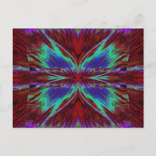 Velvet Butterfly 21 Postkarte (Vorderseite)