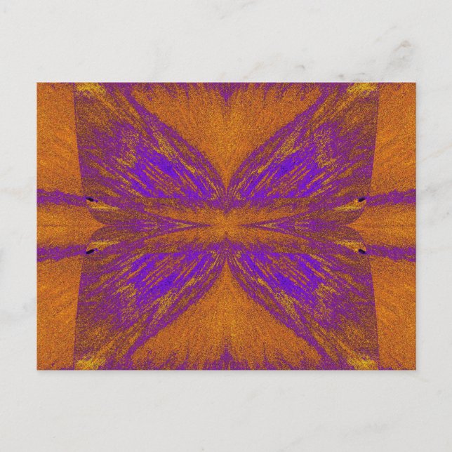 Velvet Butterfly 6 Postkarte (Vorderseite)