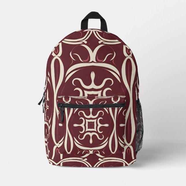 Velvet Echo Bedruckter Rucksack (Vorderseite)
