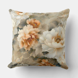 Velvet Fall Whispers Botanisch Kissen