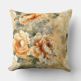 Velvet Fall Whispers Botanisch Kissen