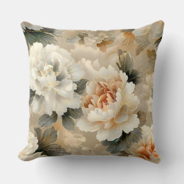 Velvet Fall Whispers Botanisch Kissen